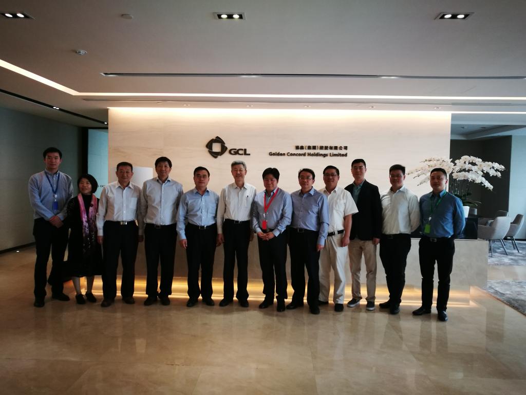 张迈曾书记走访上海张江集团和上海校友企业